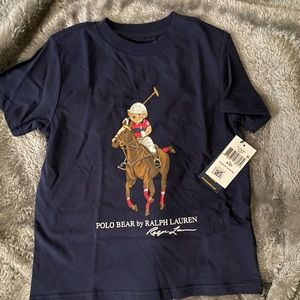 Polo Bear Navy Blue Shirt (kids)